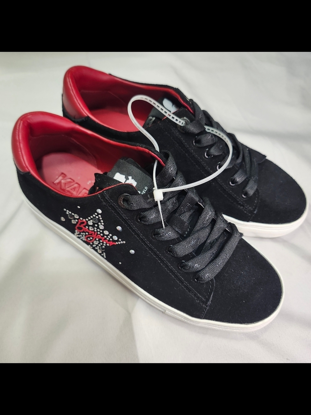 Karl Lagerfeld Paris Cate lace-up sneakers - Picture 3 of 4